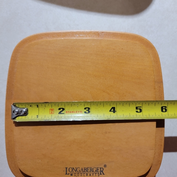 Longaberger Lid for Medium Spoon Basket - Picture 5 of 6